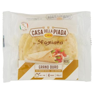 4 Mini Piadine Alla Semola Di Grano Duro Casa Della Piada - Foto 1