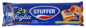 Pasta Sfoglia Rettangolare Stuffer 2x275g - Foto 1