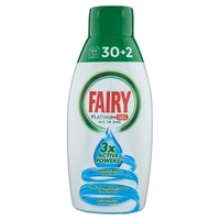 Gel Lavastoviglie Fairy Platinum Ocean 30 + 2 Lavaggi , conf . Da Ml . 650 Gel Lavastoviglie Fairy Platinum Ocean 30 + 2 Lavaggi , conf . Da Ml . 650