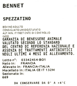 Spezzatino Di Bovino Adulto Filiera Valore Bennet - Foto 3