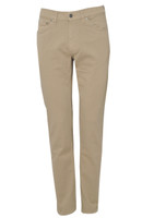 Pantaloni Uomo Bull Denim Con Zip 52 Beige Carrera Pantaloni Uomo Bull Denim Con Zip 52 Beige Carrera