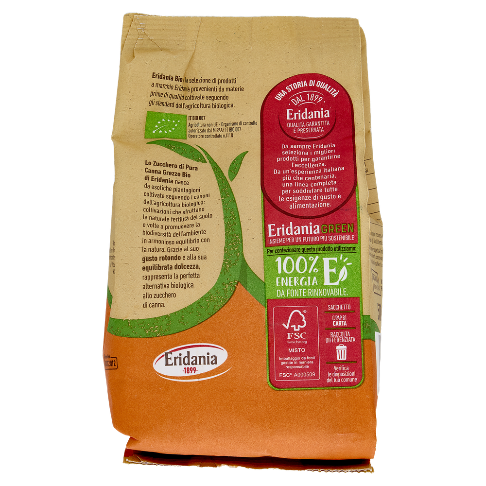 Zucchero Di Canna Naturale Grezzo Eridania - Foto 3