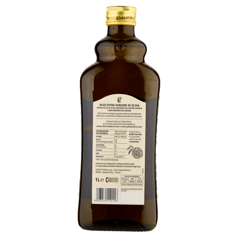 Olio Extra Vergine Di Oliva Costa D'oro - Foto 3