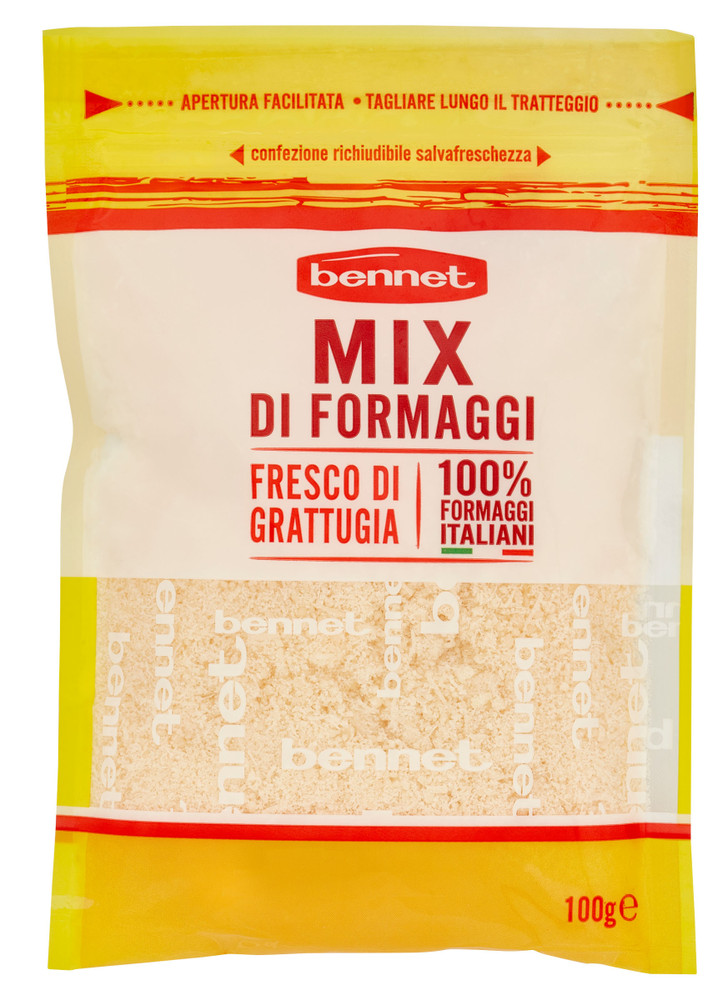 Mix Formaggi Grattugiati Bennet - Foto 1