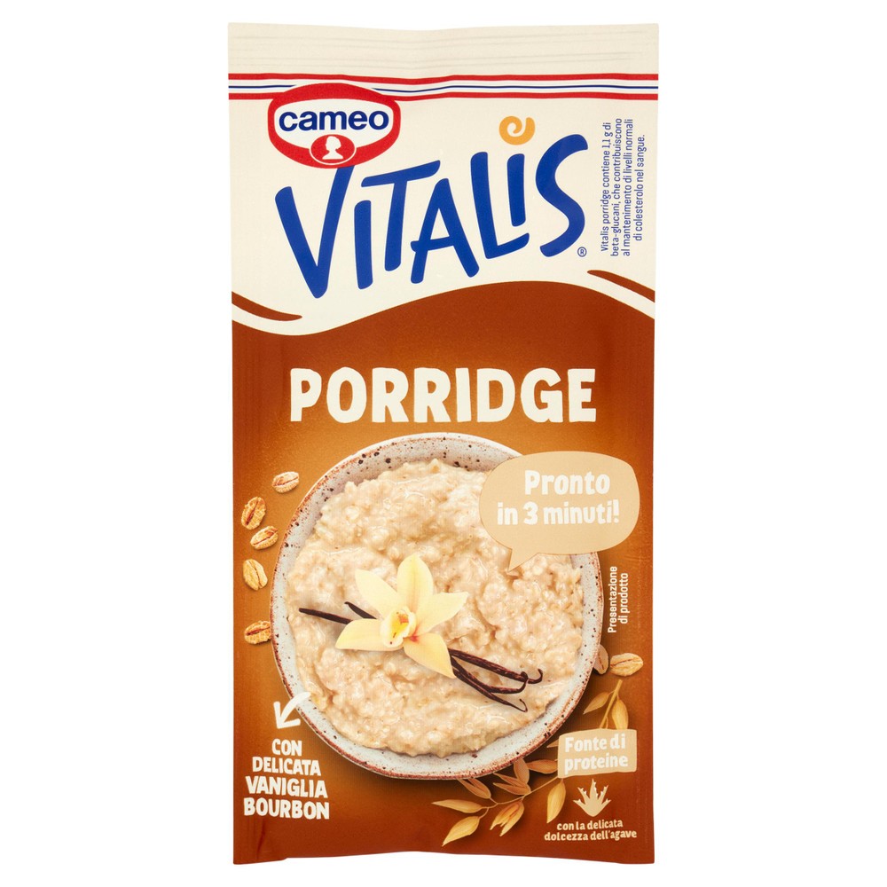 Porridge con crusca d'avena e mele 