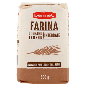 Farina Grano Tenero Integrale Bennet - Foto 3
