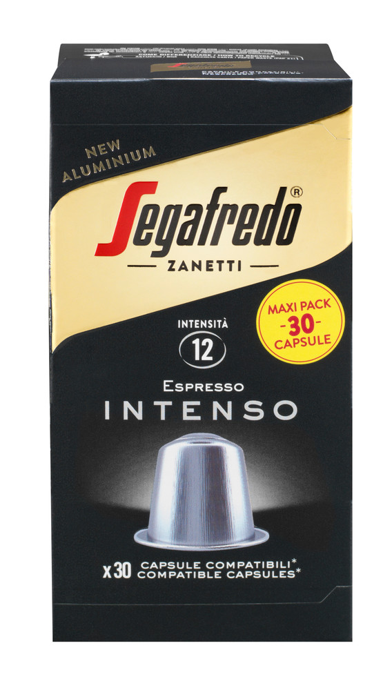 30 Capsule Caffe' Intenso Segafredo Compatibili Sistema Nespresso - Foto 1