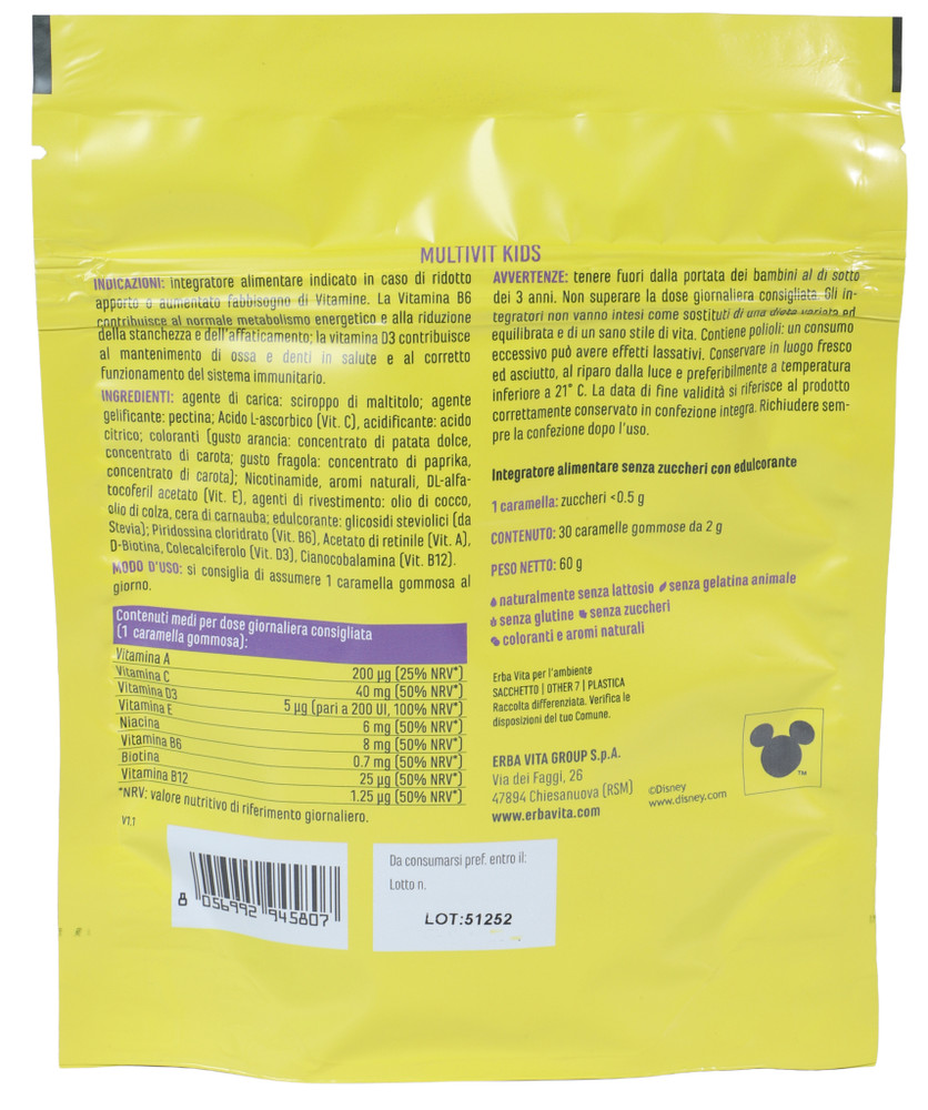 Disney Multivit Kids 30 Gommose - Foto 3