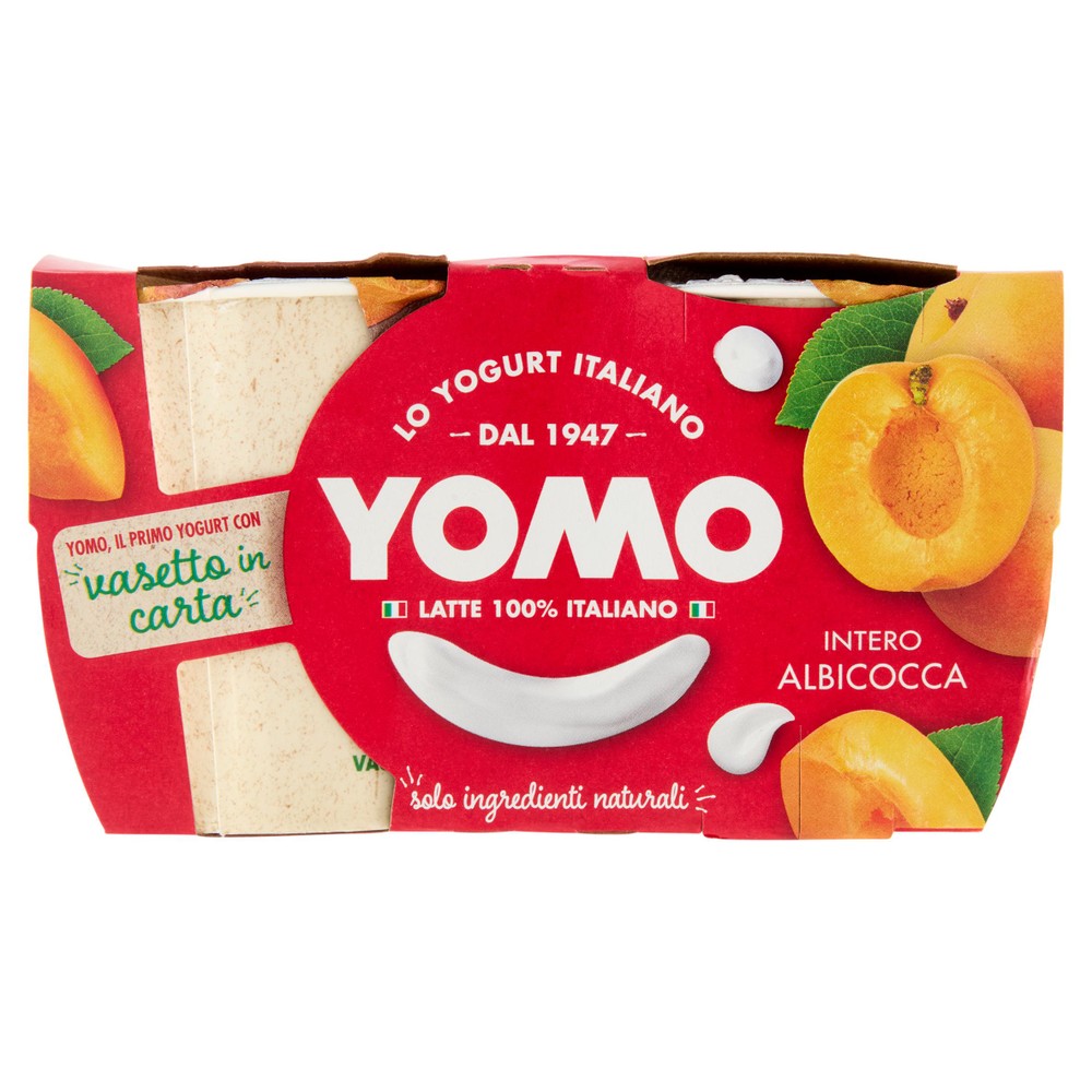 2 Yogurt Albicocche Yomo - Foto 1