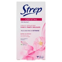Strisce Depilatorie Viso Strep Cristal Strisce Depilatorie Viso Strep Cristal