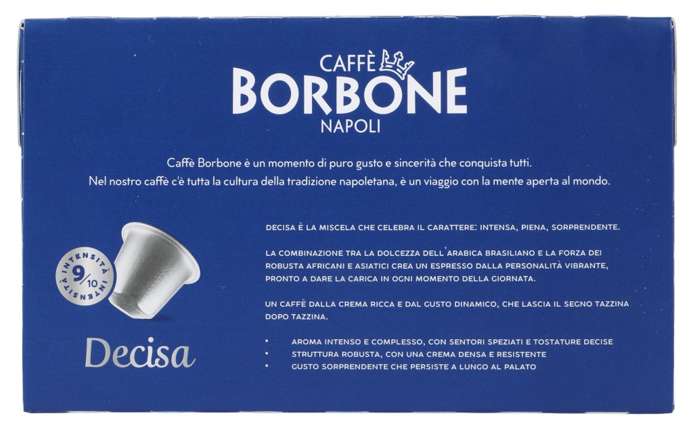 30 Capsule Compatibili Nespresso Miscela Decisa Caffe' Borbone - Foto 3