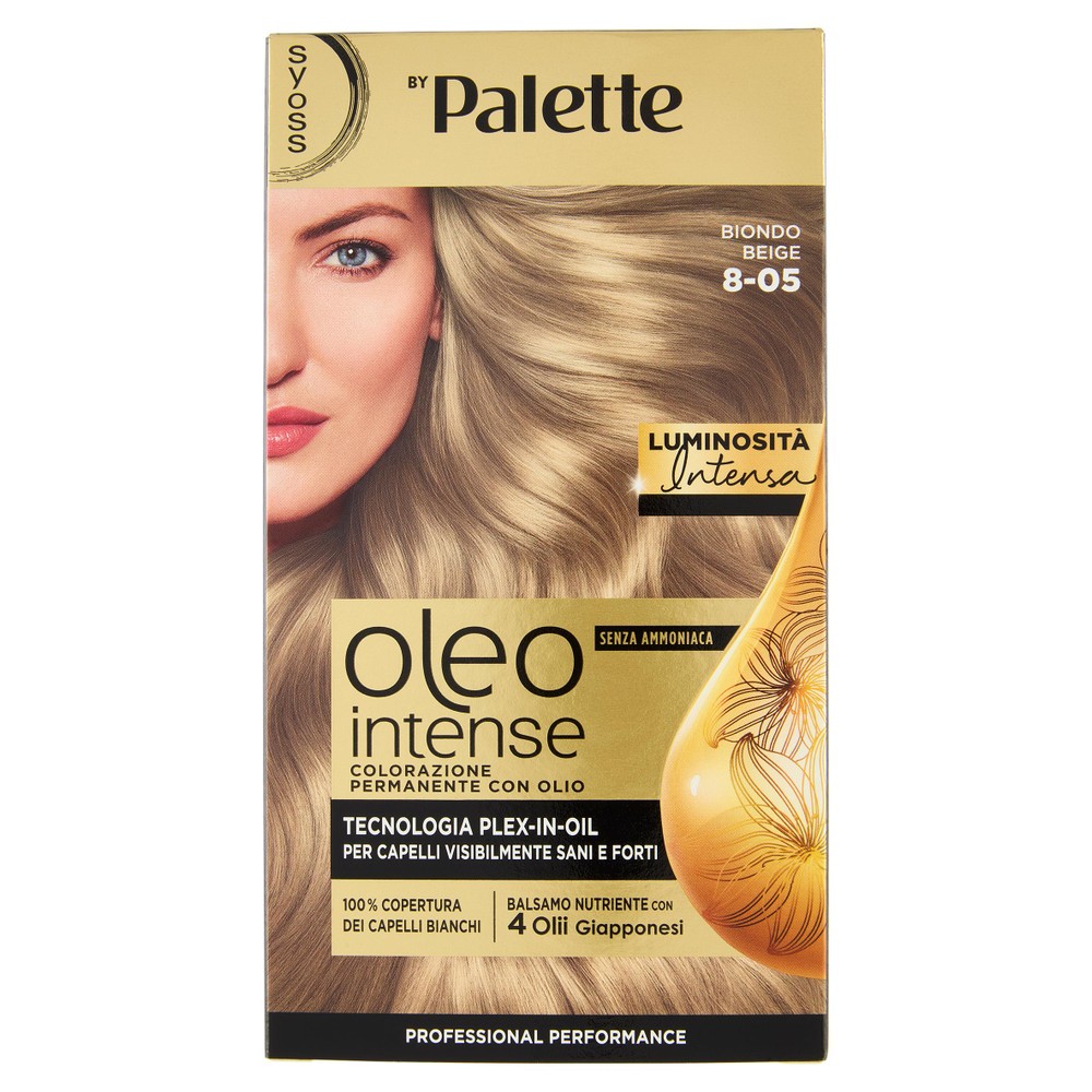 Colorazione Capelli Oleo 8.05 Biondo Beige Syoss By Palette - Foto 1