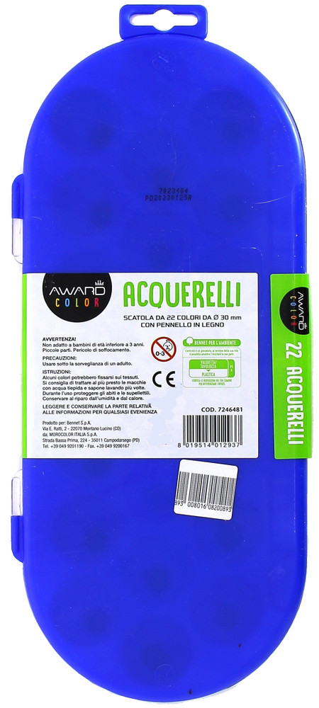 Astuccio 22 Acquerelli Primo - Foto 2