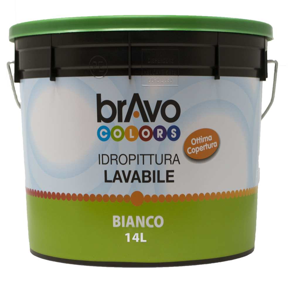 Idropittura Lavabile Per Interni Bravo Colors L.14 - Foto 1