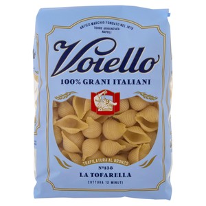 Pasta La Tofarella N.138 Di Grano Aureo 100% Italiano Voiello - Foto 1