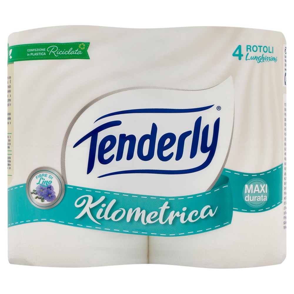 Carta Igienica Fior Di Lino Tenderly X 4 - Foto 1