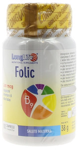 Longlife Acido Folico 400mcg Compresse