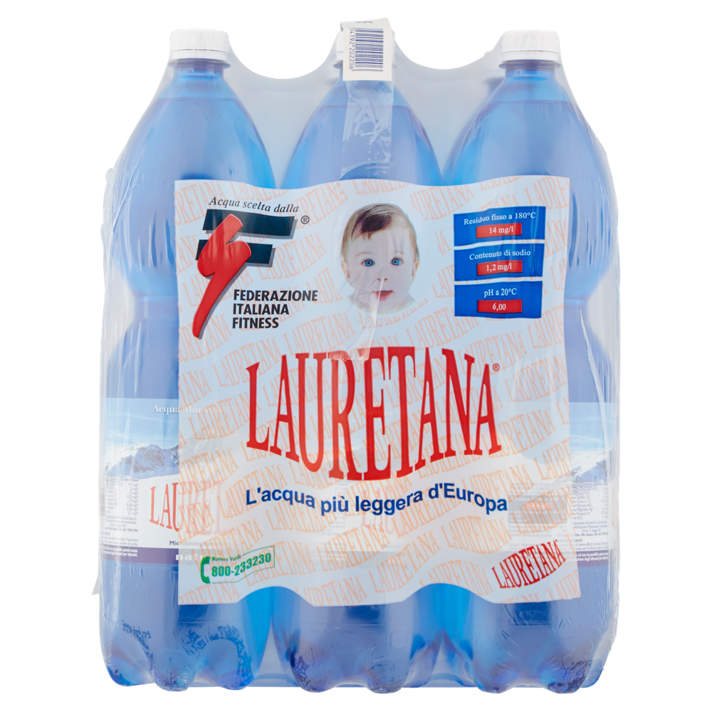 Acqua Naturale Lauretana 6 Da L.1,5 - Foto 3