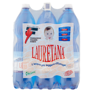 Acqua Naturale Lauretana 6 Da L.1,5