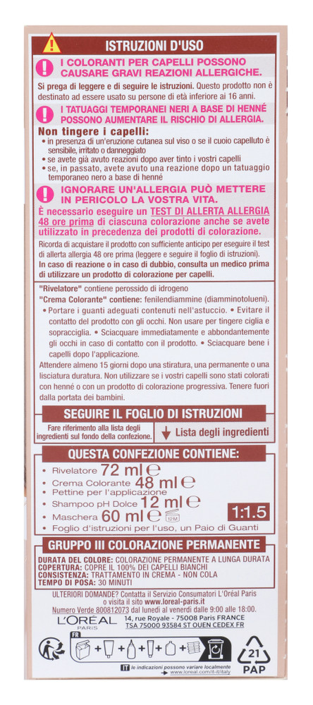 Colorazione Capelli Biondo Nude 7u Excellence - Foto 2