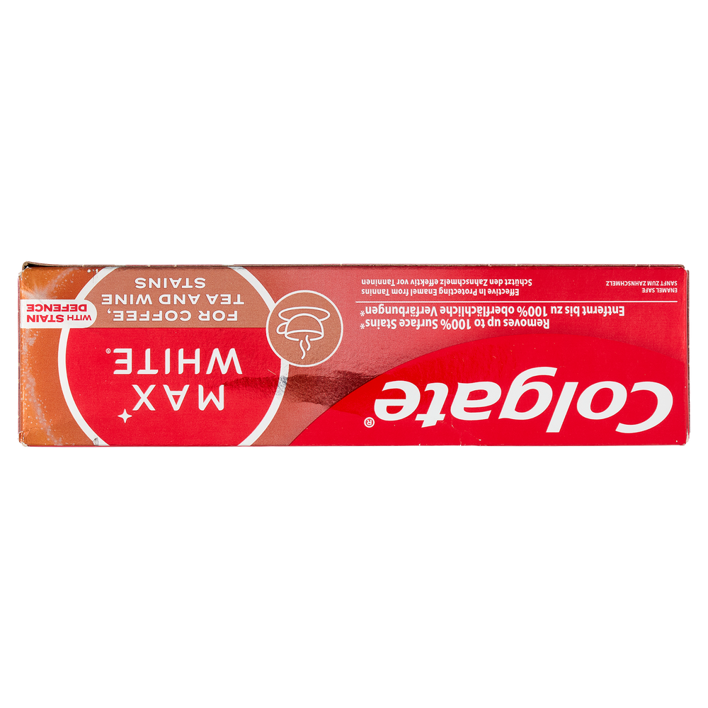Dentifricio Max White Macchie Caffe' The' Vino Colgate - Foto 3