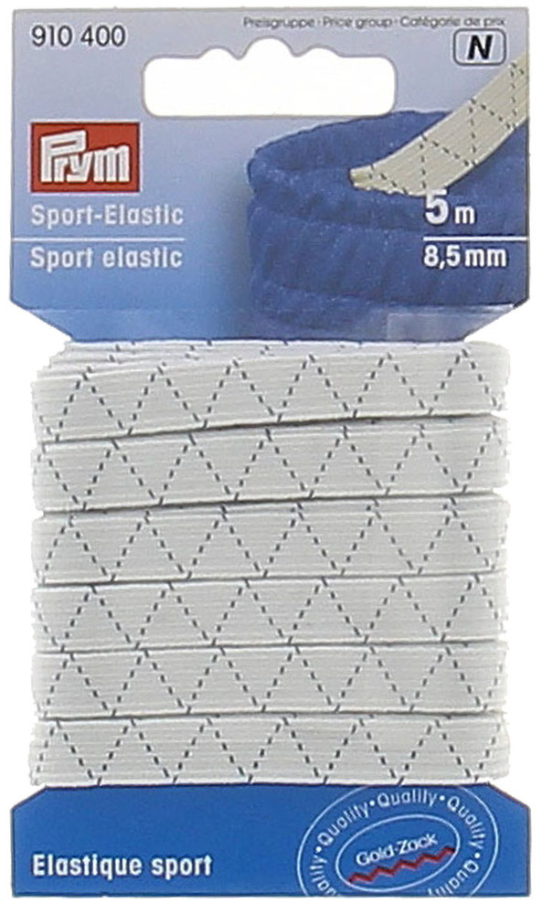 Elastico Per Sport Bianco Mm.8,5 X Mt.5 Prym - Foto 1