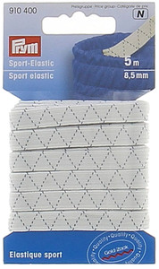 Elastico Per Sport Bianco Mm.8,5 X Mt.5 Prym