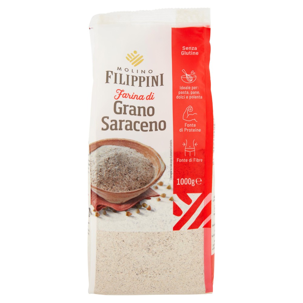 Farina Di Grano Saraceno Senza Glutine Molino Filippini - Foto 1