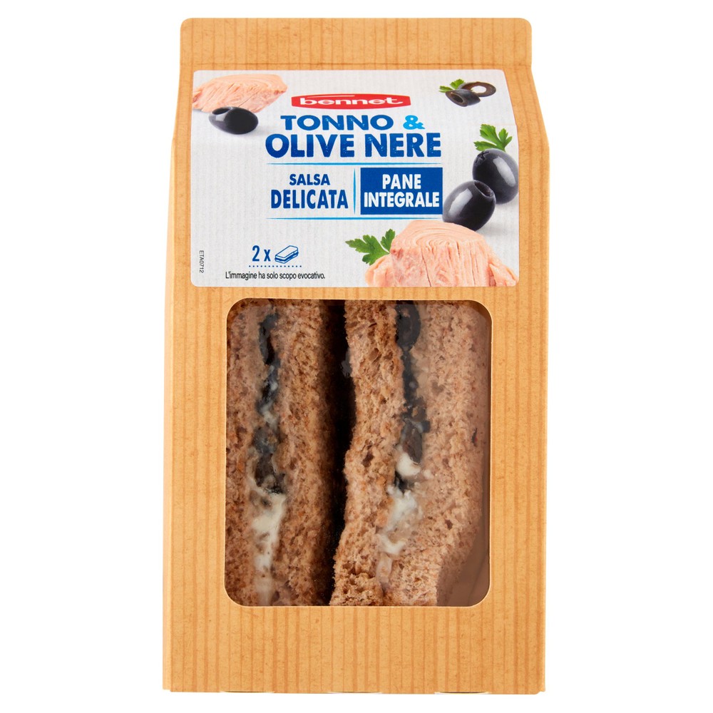 Tramezzini Tonno Olive Nere E Maionese Bennet - Foto 1
