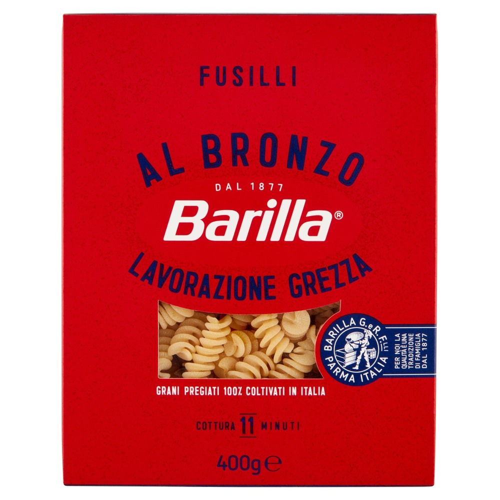 Pasta Fusilli Barilla Al Bronzo