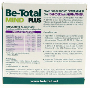 Vitamina B Memoria E Concentrazione Mind Plus Betotal - Foto 2