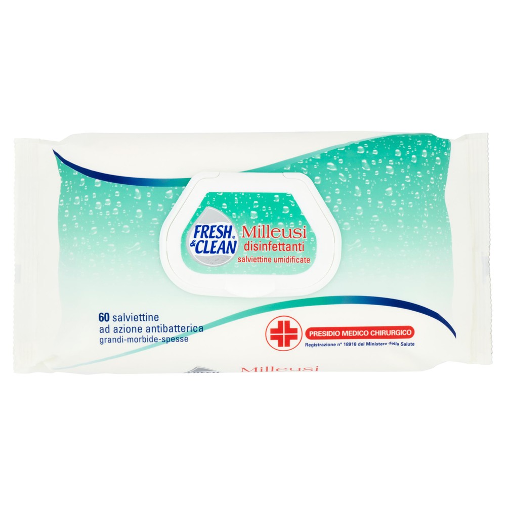 Salviettine Disinfettanti Milleusi Fresh & Clean - Foto 1