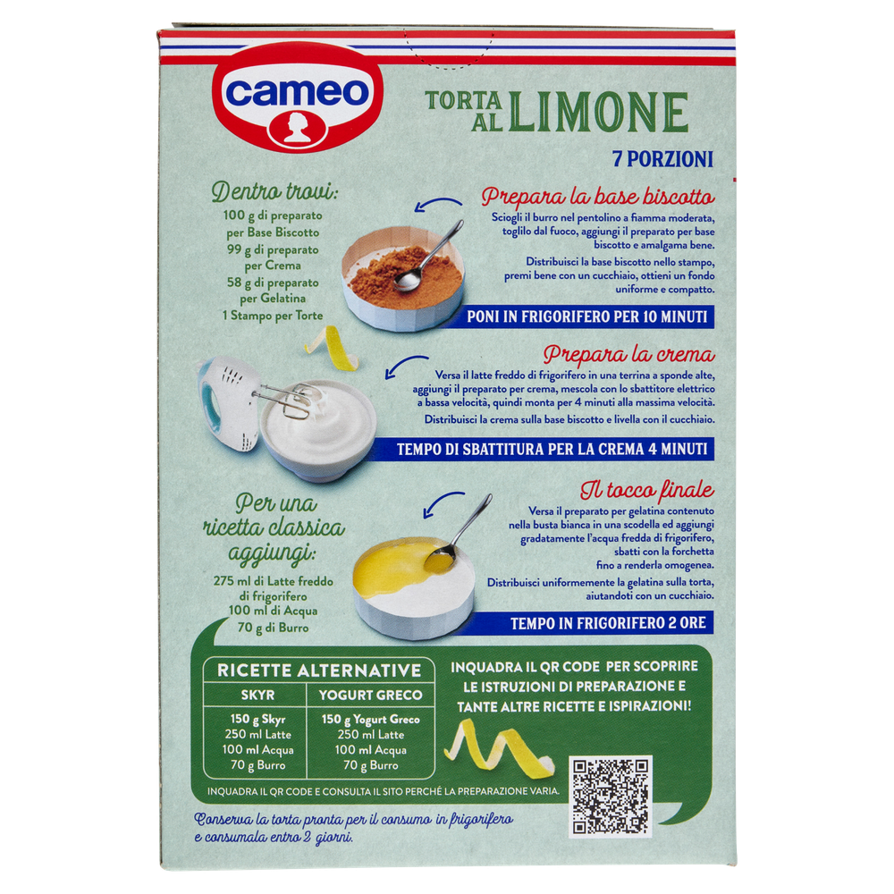 Preparato Per Torla Al Limone Le Irresistibili Cameo - Foto 3