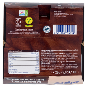 Dessert Cioccolato Fondente Alpro Conf. Da 4