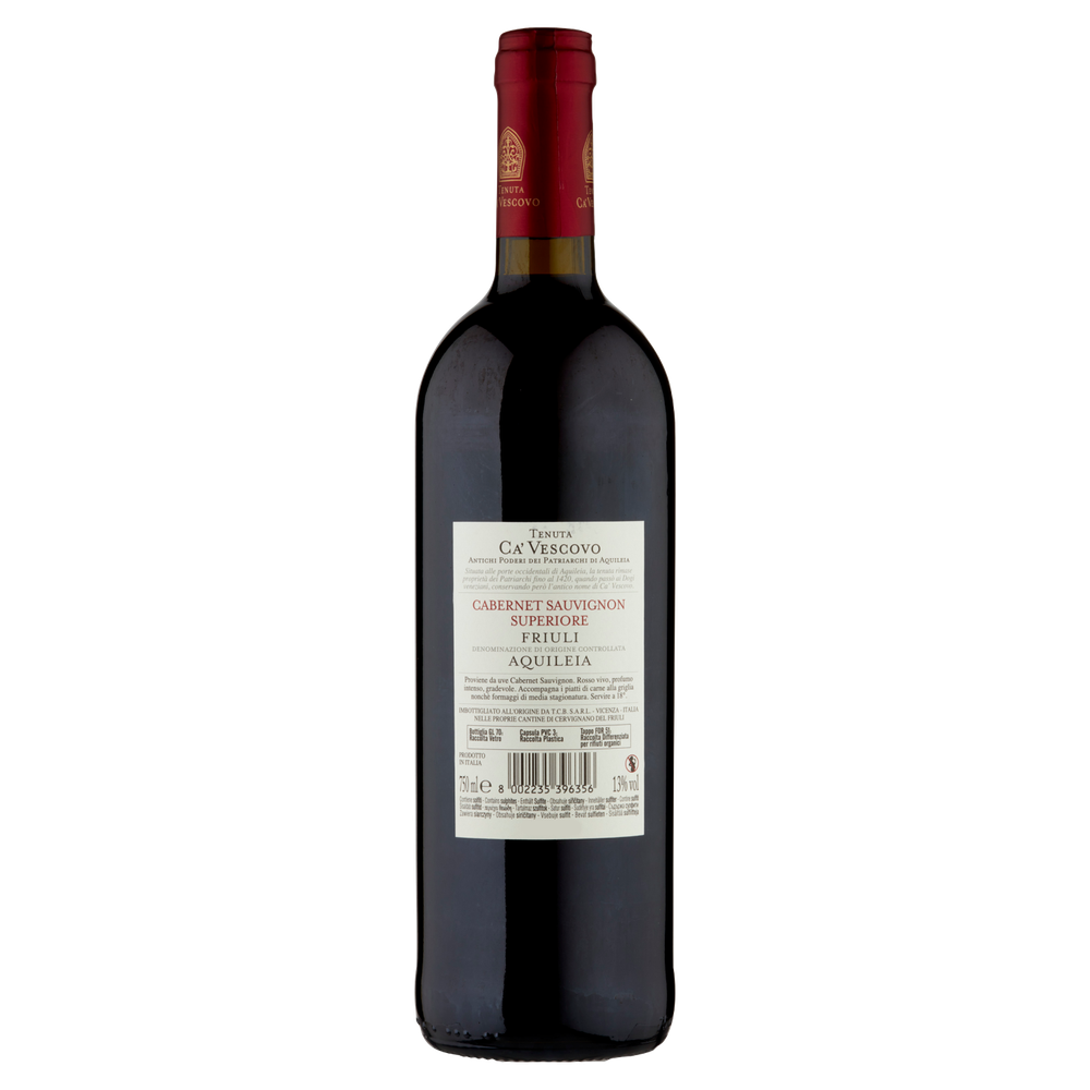 Cabernet Sauvignon Acquileia Friuli Doc Ca' Vescovo - Foto 3