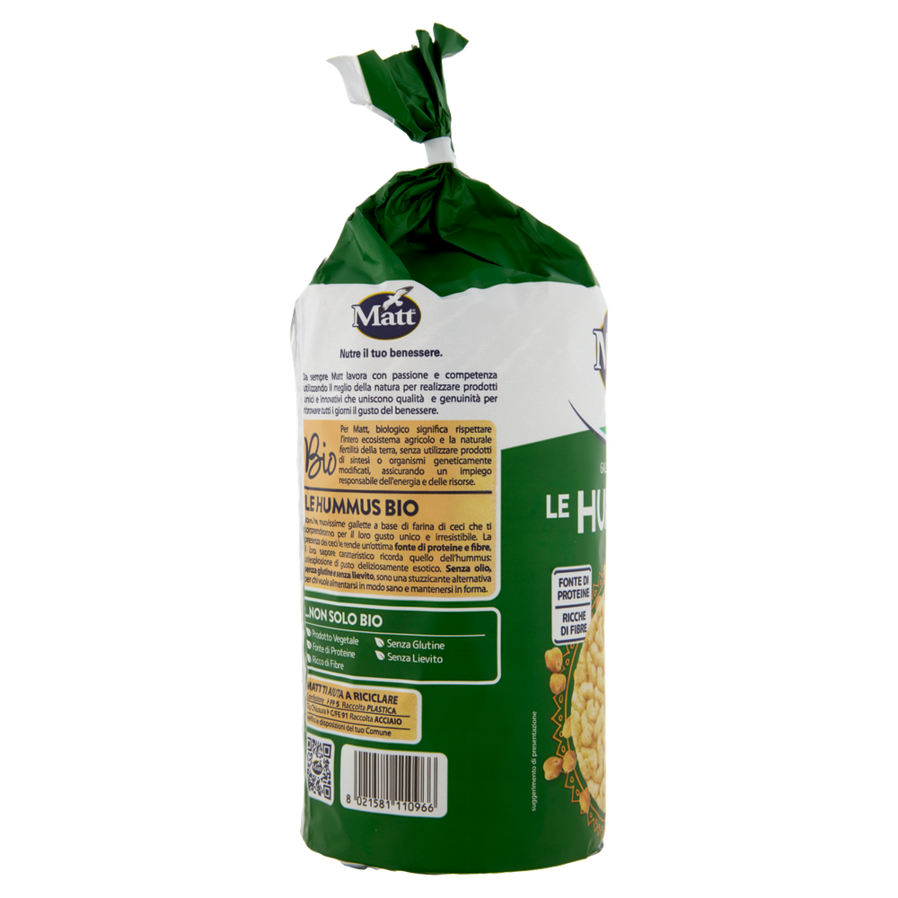 Gallette Hummus Di Ceci Matt - Foto 2