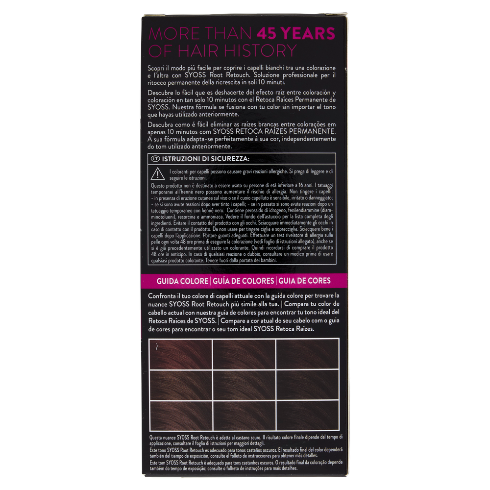 Kit Ritocco Permanente Castano Scuro Syoss - Foto 3