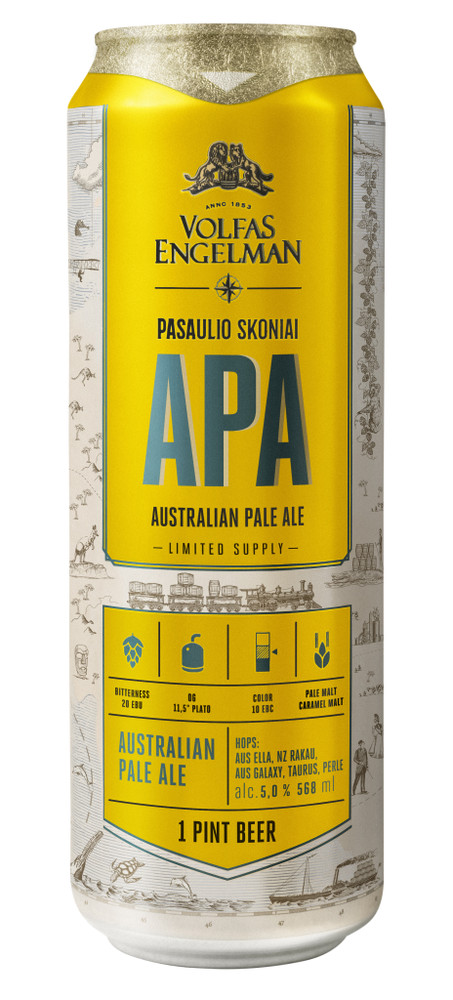 Birra Apa Australian Pale Ale Volfas - Foto 1