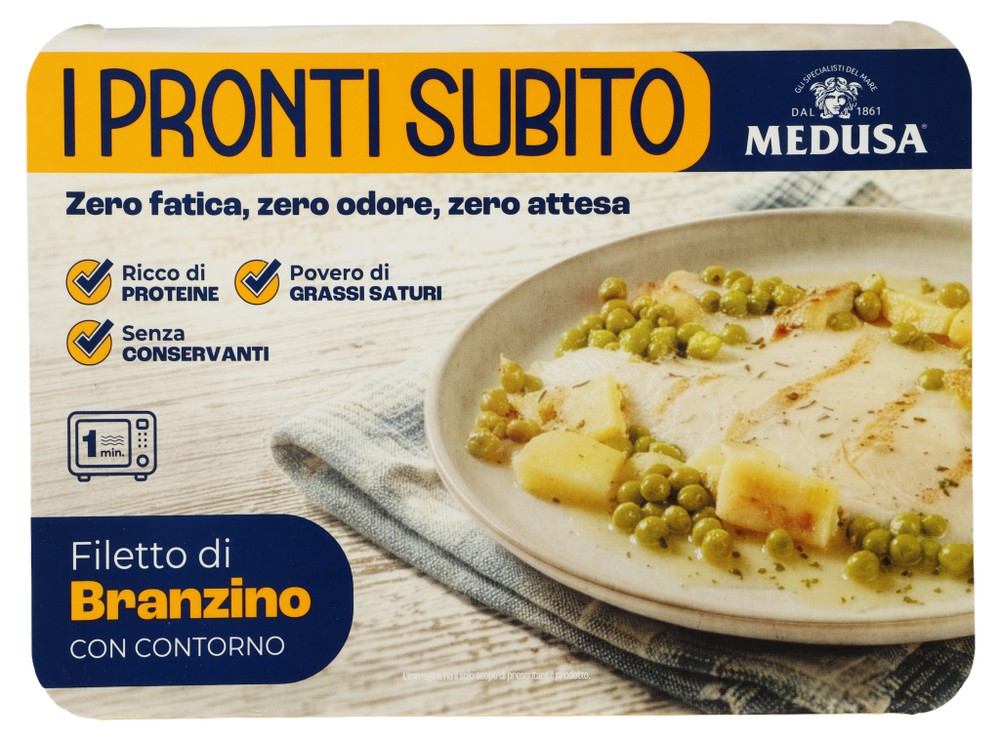 Filetto Di Branzino Con Contorno - Foto 1