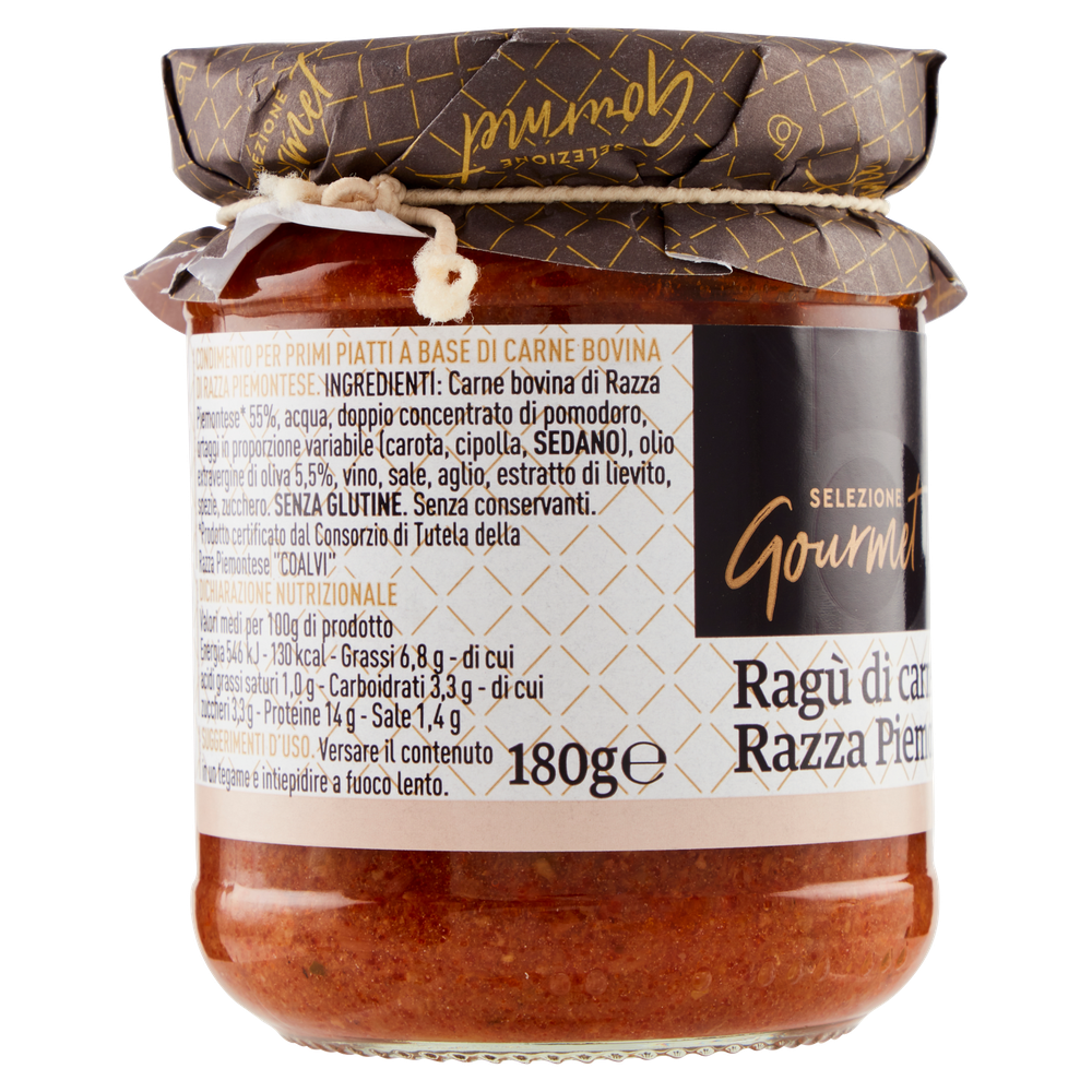 Ragu' Di Carne Di Razza Piemontese Selezione Gourmet Bennet - Foto 2