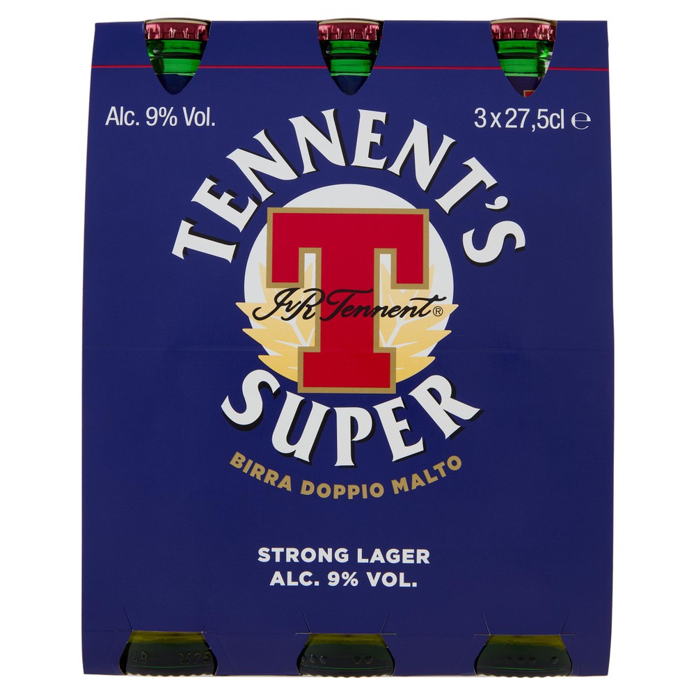 Birra Tennent's Super 3 Bottiglie Da Cl.27,5 - Foto 1
