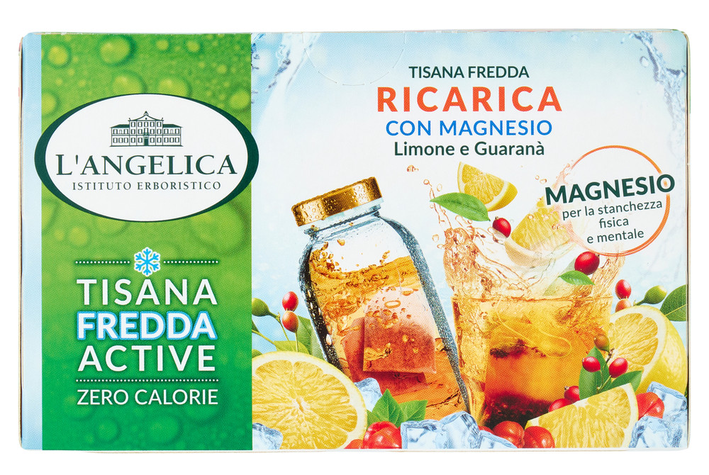 Tisana Fredda Ricarica Con Magnesio L'angelica, Conf. 18 Bustine - Foto 1