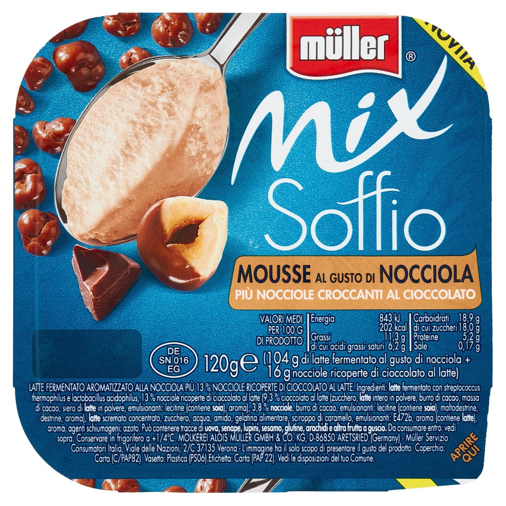 Mix Soffio Nocciola Muller