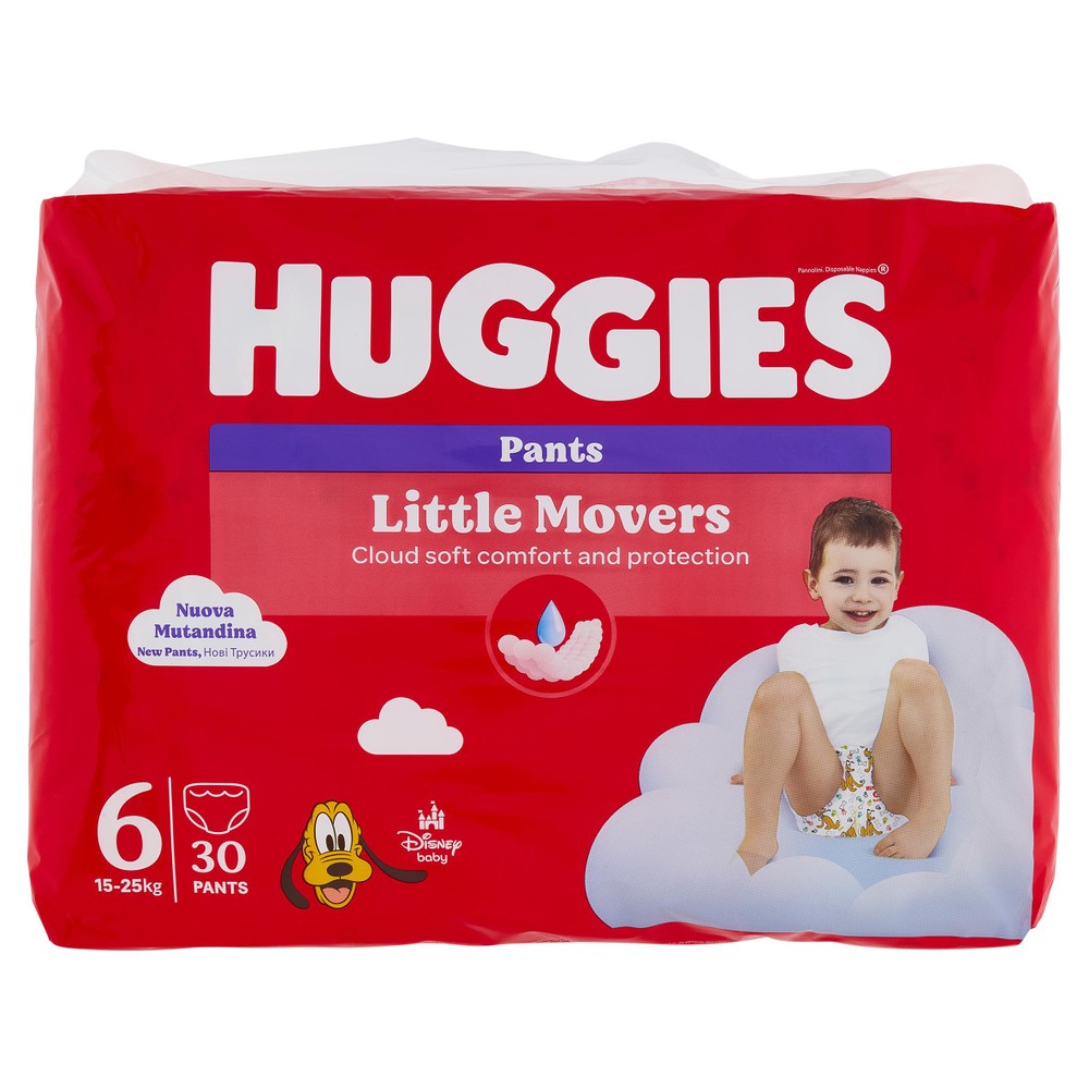 30 Mutandine Ultra Comfort Tg 6 Huggies - Foto 1