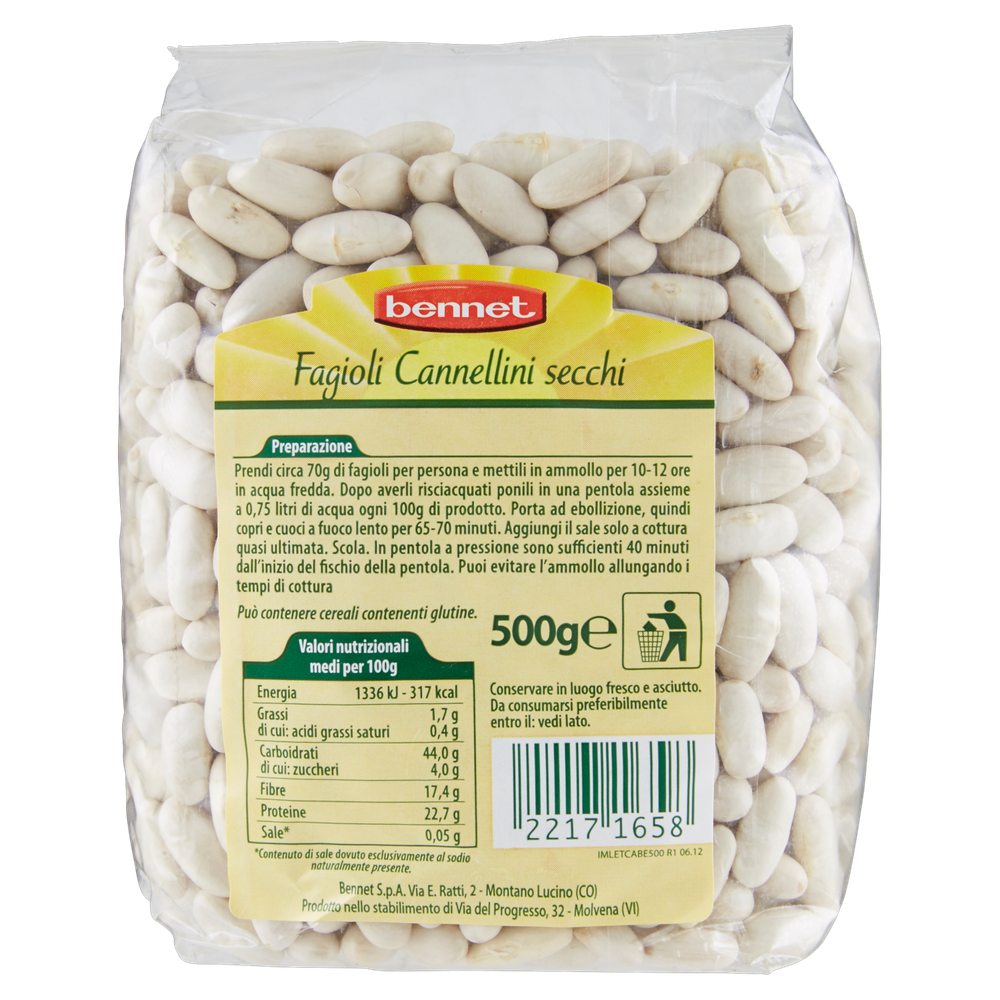 Fagioli Cannellini Secchi Bennet - Foto 3