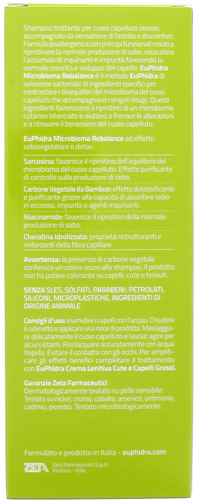 Shampoo Sebo Regolatore Euphidra - Foto 2