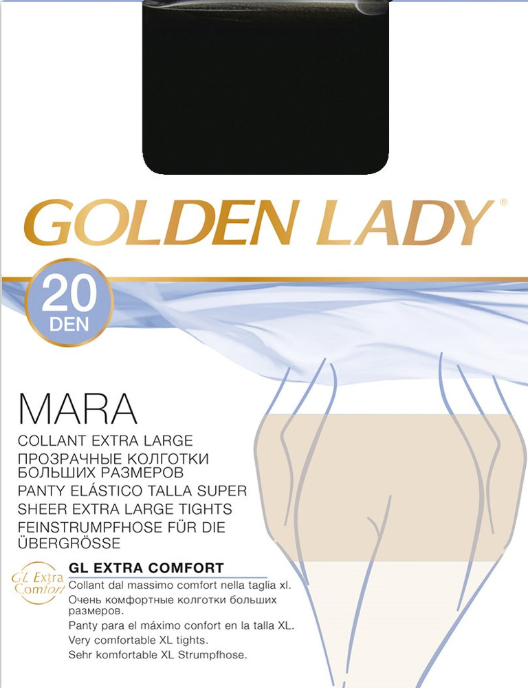 Collant Mara Tg XL Nero 20 Denari Golden Lady - Foto 1