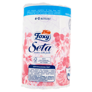 Carta Igienica 2 Veli Foxy Seta - Foto 2