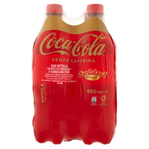 Coca Cola Senza Caffeina 4 Da Ml.660 Cad.