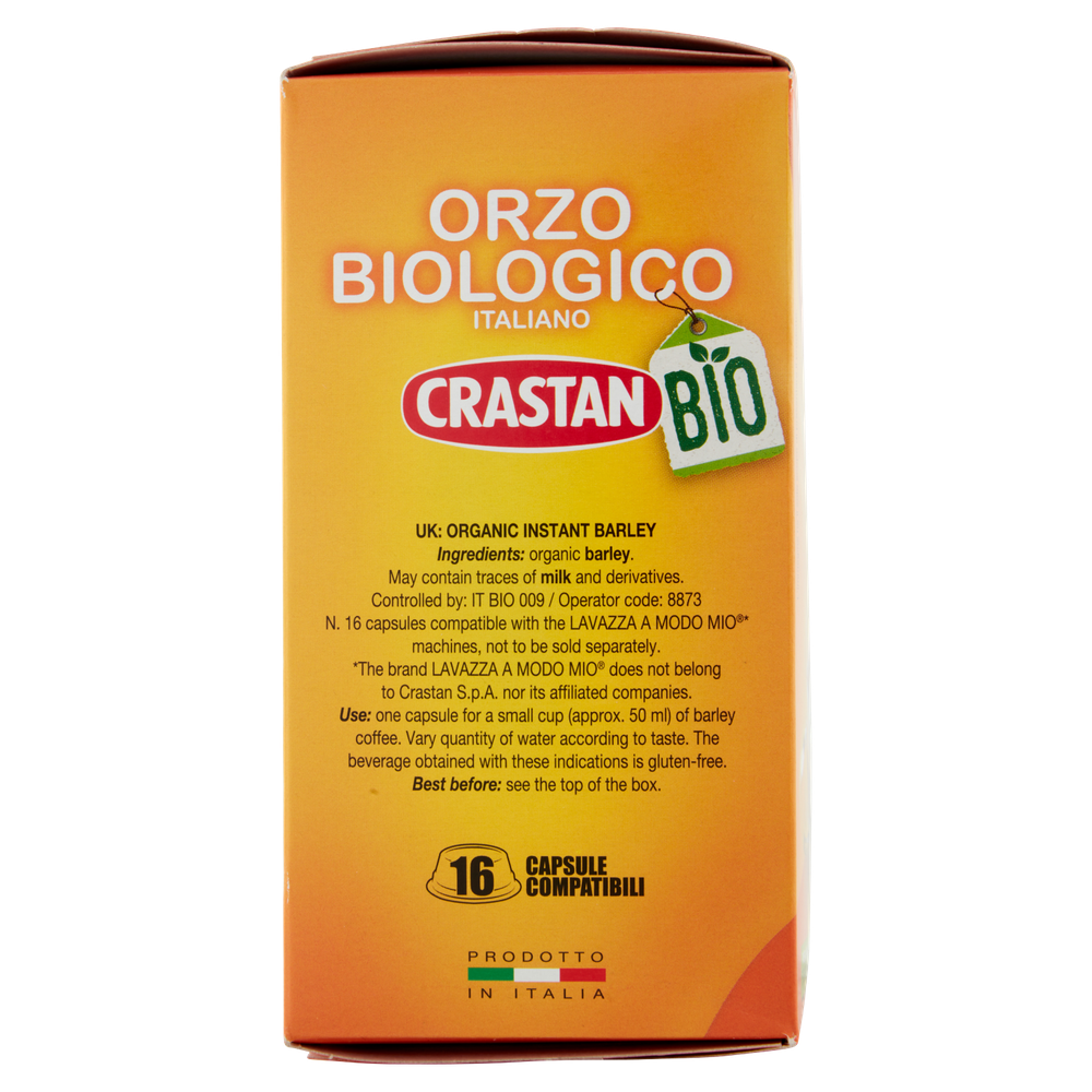 Orzo Bio Italiano In Capsule Compatibili Lavazza 16pz Crastan - Foto 2